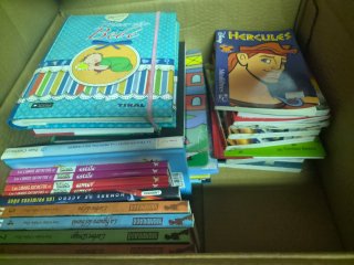 Libros infantiles y algo de adulto