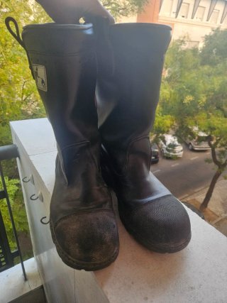 Botas de bombero talla 44
