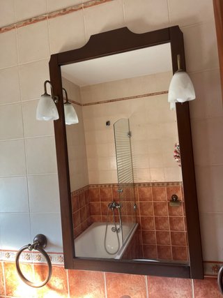 Espejo de baño de cristal