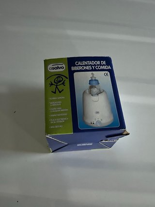 Calienta biberones blanco