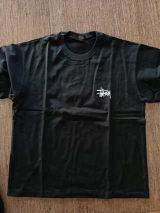 3 t-shirts Stüssy Negras Talla M