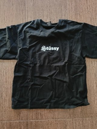 3 t-shirts Stüssy Negras Talla M