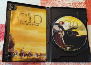 DVD El Cid La Llegenda Goya 2004 Animació