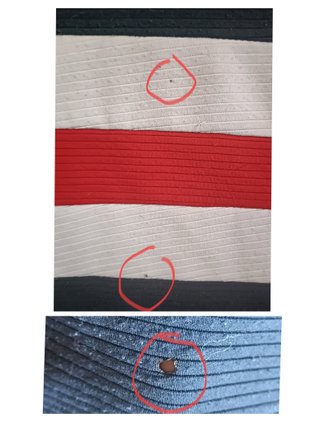 Sudadera Marinera Rayas Roja Blanca Negra