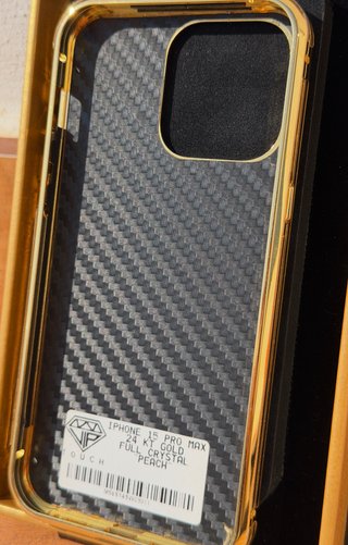 Funda iPhone Oro Dubai