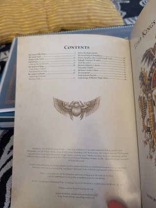 Arcane Journal Khemri Warhammer