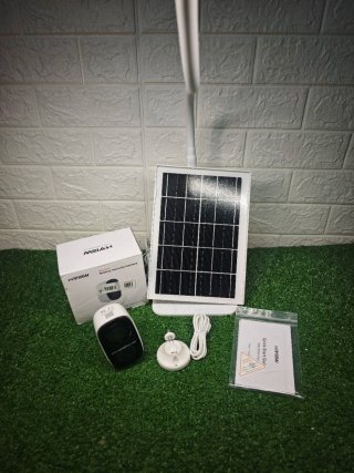 Cámara Seguridad Solar WiFi 2K Exterior