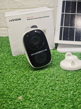 Cámara Seguridad Solar WiFi 2K Exterior