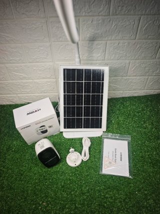 Cámara Seguridad Solar WiFi 2K Exterior