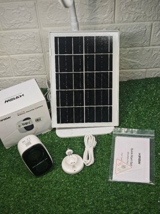 Cámara Seguridad Solar WiFi 2K Exterior