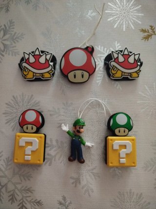 Lote Figuras Kinder joy Mario Bros