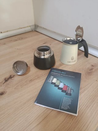 Cafetera italiana Cecotec Piccolina 200 Green