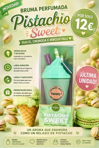 Bruma Corporal Yummy! Pistachio Sweet
