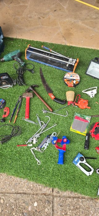 Lote de herramientas para bricolaje