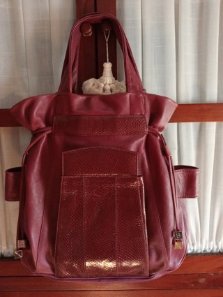 Bolso Piel See By Chloe Rojo