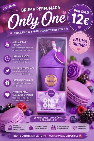 Bruma Corporal Only One Morada