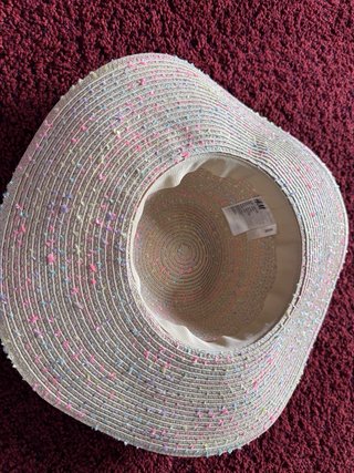 Sombrero de paja verano niña 6-8 años