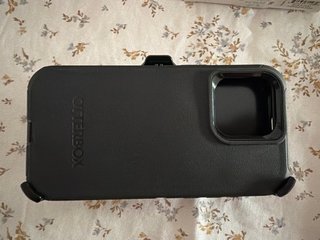 Para iphone 15 pro max Funda Otterbox Negra