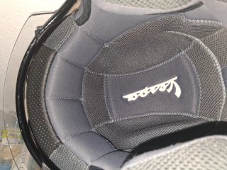 Casco Moto Vespa Notte Talla S Negro