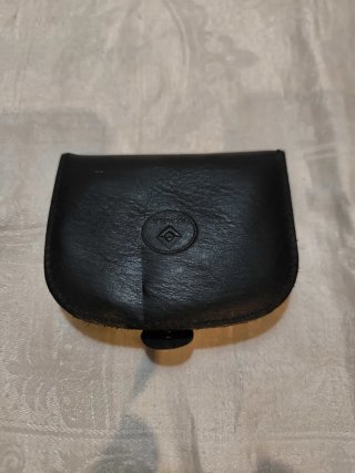 Monedero hombre de piel negra ALMELA