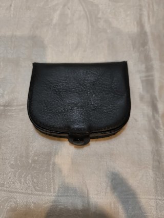 Monedero hombre de piel negra ALMELA
