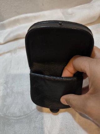 Monedero hombre de piel negra ALMELA