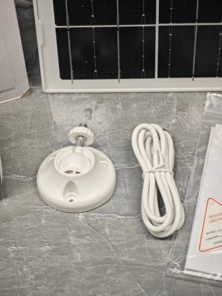 Cámara Seguridad Solar WiFi 3MP HVIEW