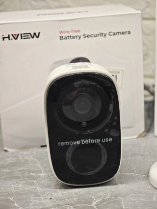 Cámara Seguridad Solar WiFi 3MP HVIEW