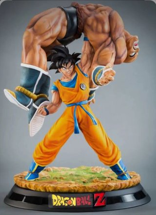 Resina Goku vs Nappa Tsume