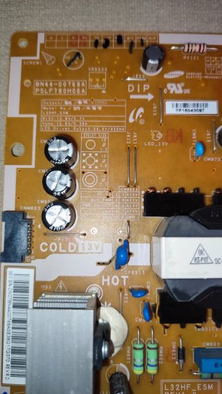 Fuente Alimentación televisión Samsung UE32H5303
