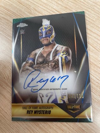Carta Auto Rey Mysterio /150 Topps WWE