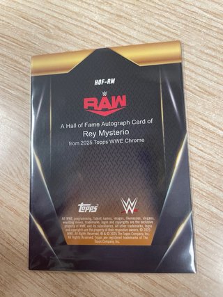 Carta Auto Rey Mysterio /150 Topps WWE