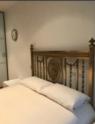 Cama de bronce estilo clásico