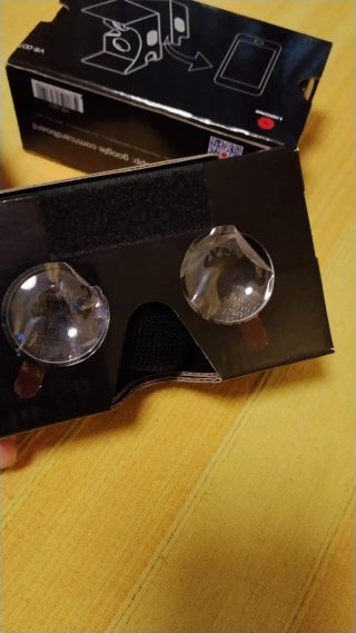 Occhiali VR in Cartone Limone V2.0