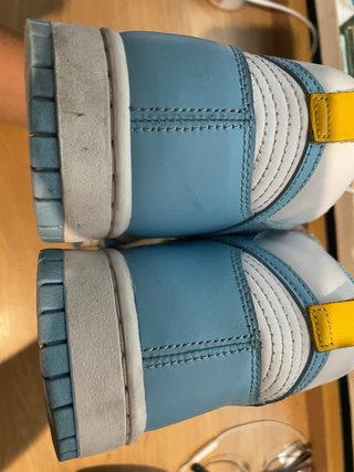 Nike Dunk High Azul Blanco Talla 42