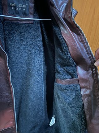 Chaqueta cuero hombre KATIE-SETH Talla L