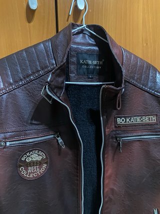 Chaqueta cuero hombre KATIE-SETH Talla L