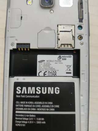 Lotto 3 Smartphone Samsung per pezzi di ricambio