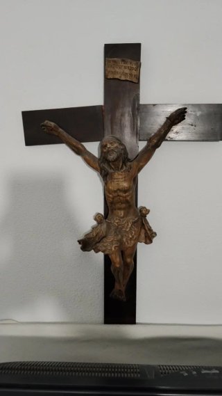 Cristo antiguo madera más de 150 años