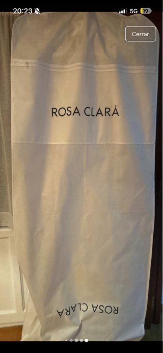 Vestido de Novia Rosa Clará Blanco