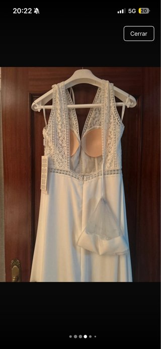 Vestido de Novia Rosa Clará Blanco