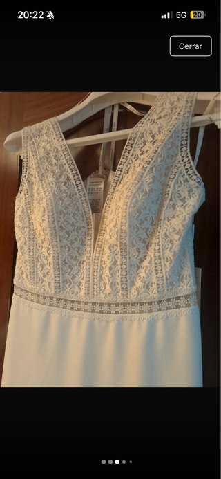 Vestido de Novia Rosa Clará Blanco