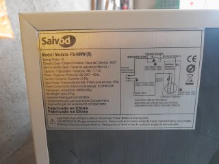 Mini nevera Saivod FS609W