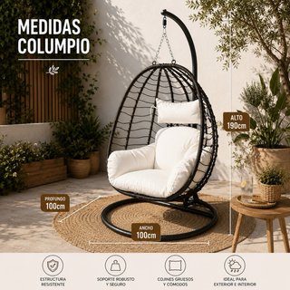 Columpio Balancín Colgante con Soporte