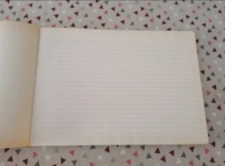 Libreta antigua Centauro azul