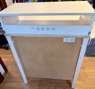 Cambiador Bebé Blanco IKEA SUNDVIK