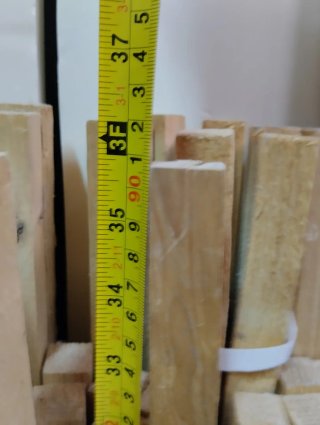 Listones de madera para proyectos