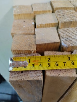 Listones de madera para proyectos