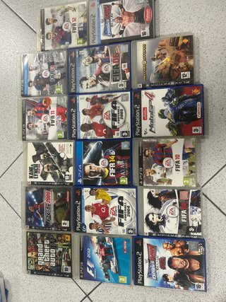 Lote Juegos PS2 y PS3: FIFA, GTA, MotoGP