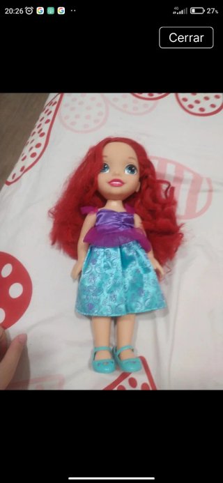 Muñeca Ariel Bebé Disney
